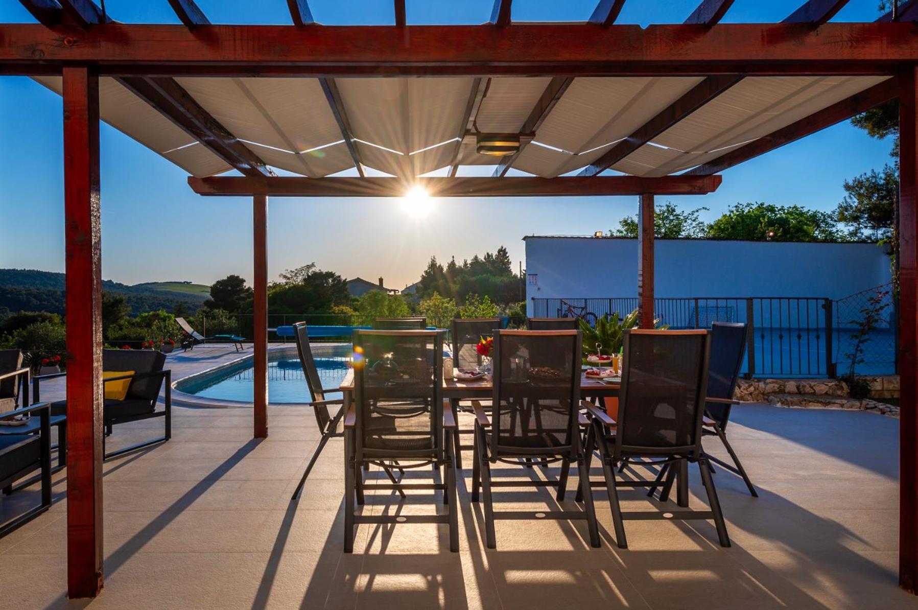 Villa Plenca - Heated Pool ! Шибеник Екстер'єр фото