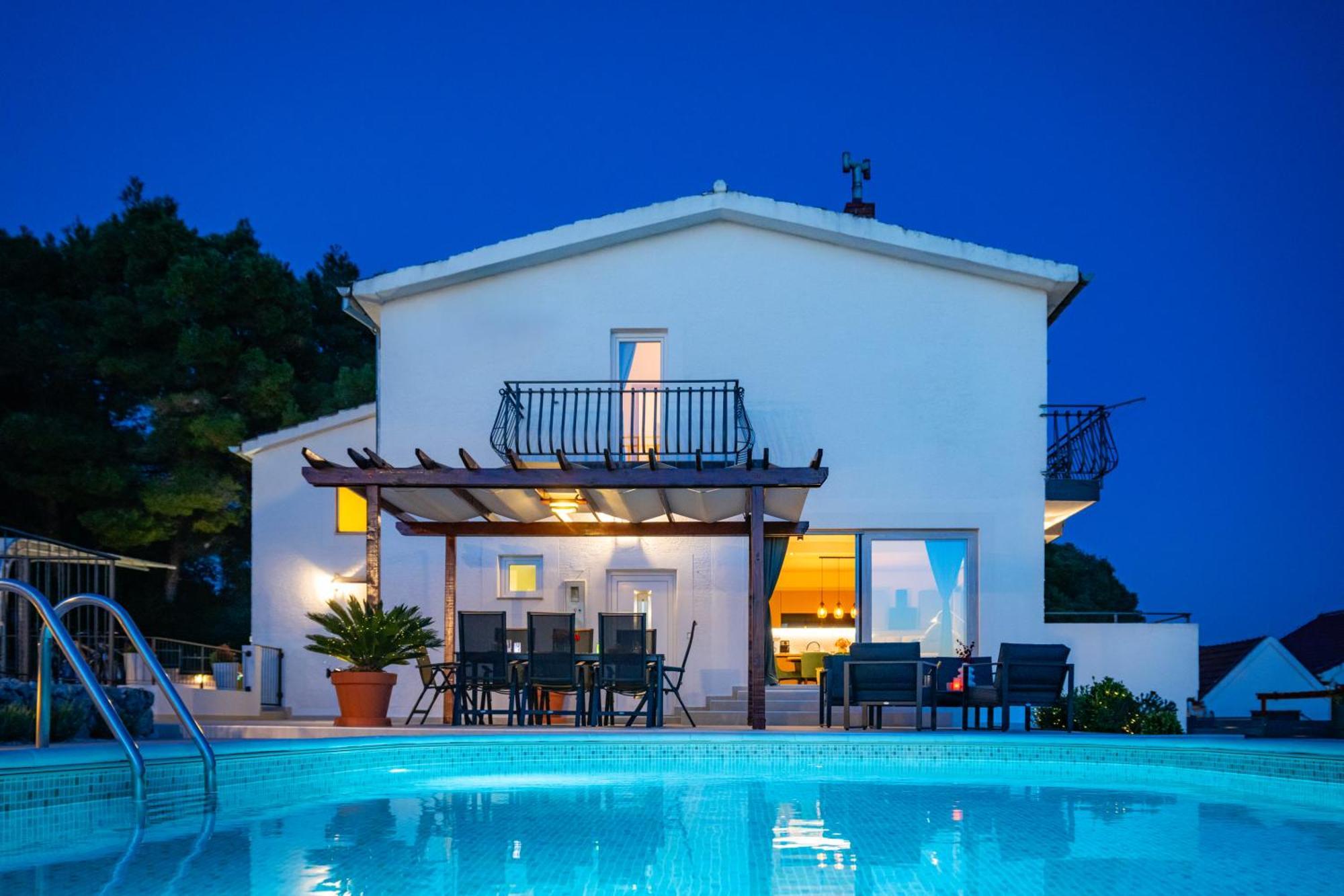 Villa Plenca - Heated Pool ! Шибеник Екстер'єр фото