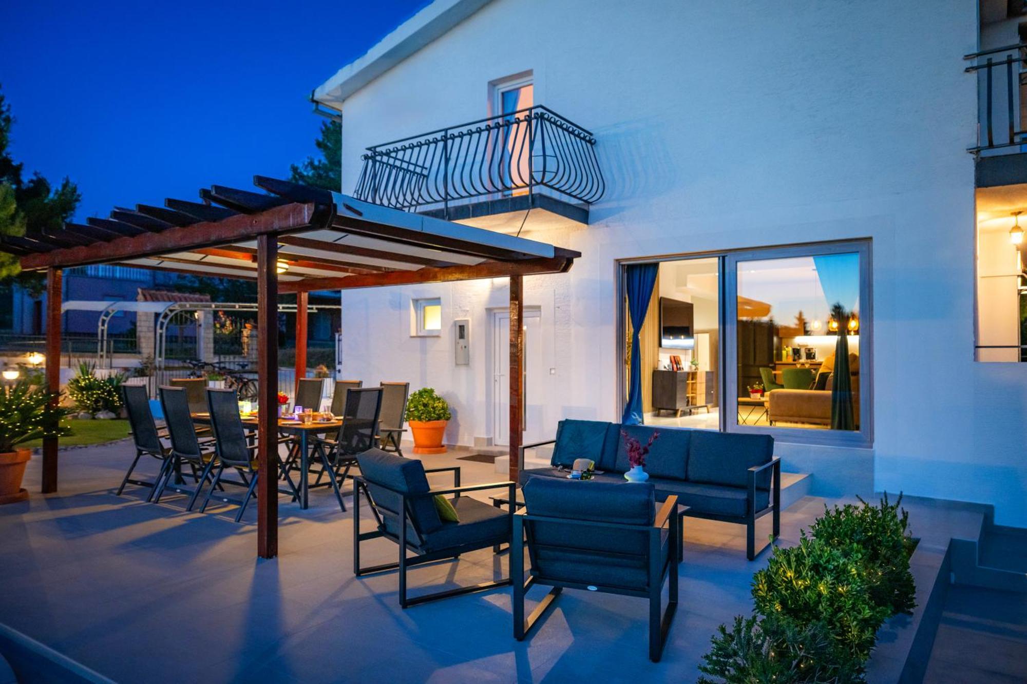Villa Plenca - Heated Pool ! Шибеник Екстер'єр фото