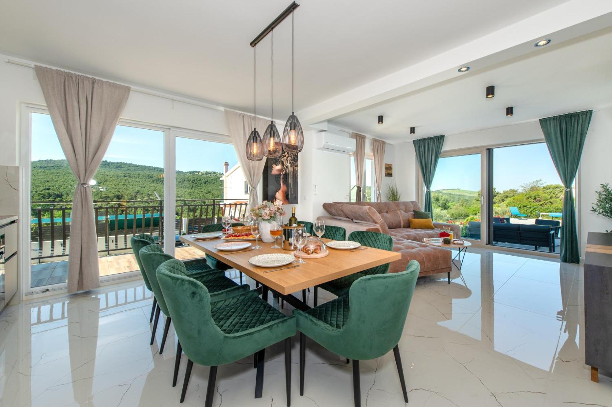 Villa Plenca - Heated Pool ! Шибеник Екстер'єр фото