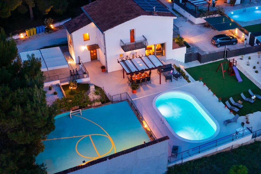Villa Plenca - Heated Pool ! Шибеник Екстер'єр фото