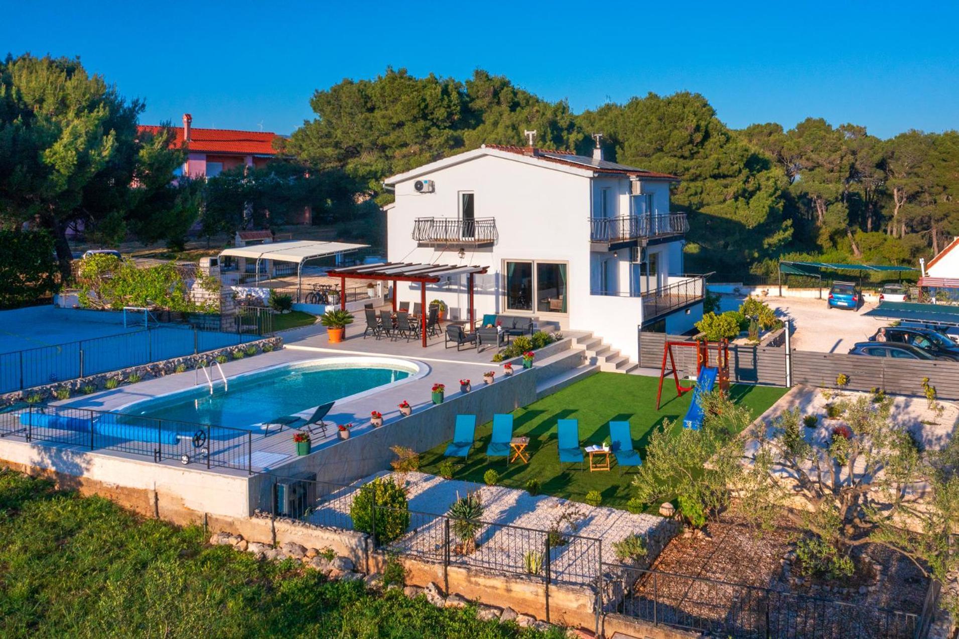 Villa Plenca - Heated Pool ! Шибеник Екстер'єр фото