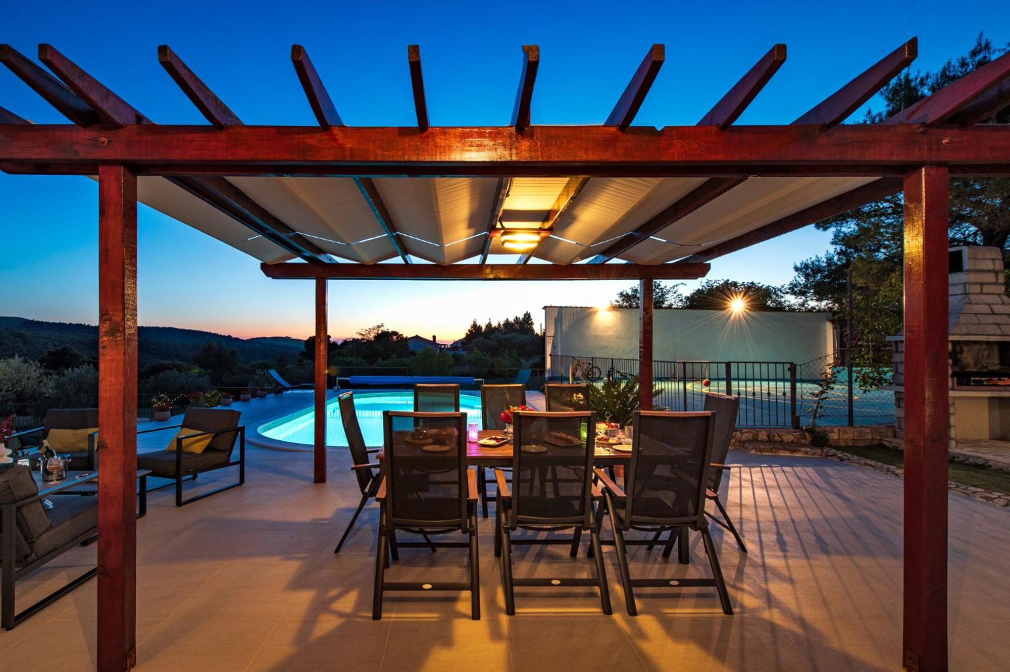 Villa Plenca - Heated Pool ! Шибеник Екстер'єр фото